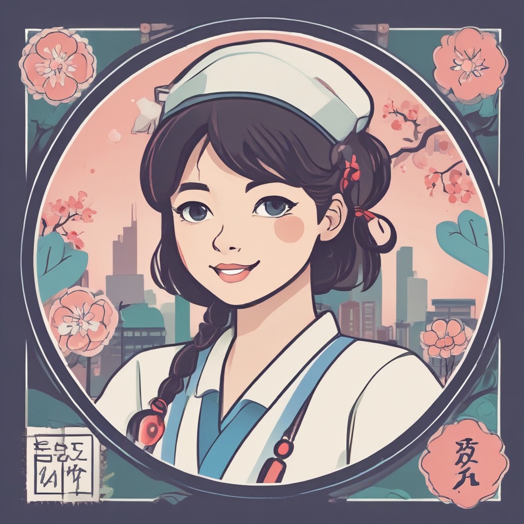 Career leap service logo for Japanese nurses